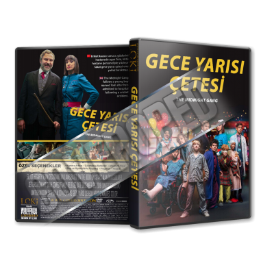 Gece Yarısı Çetesi - The Midnight Gang - 2018 Türkçe Dvd Cover Tasarımı